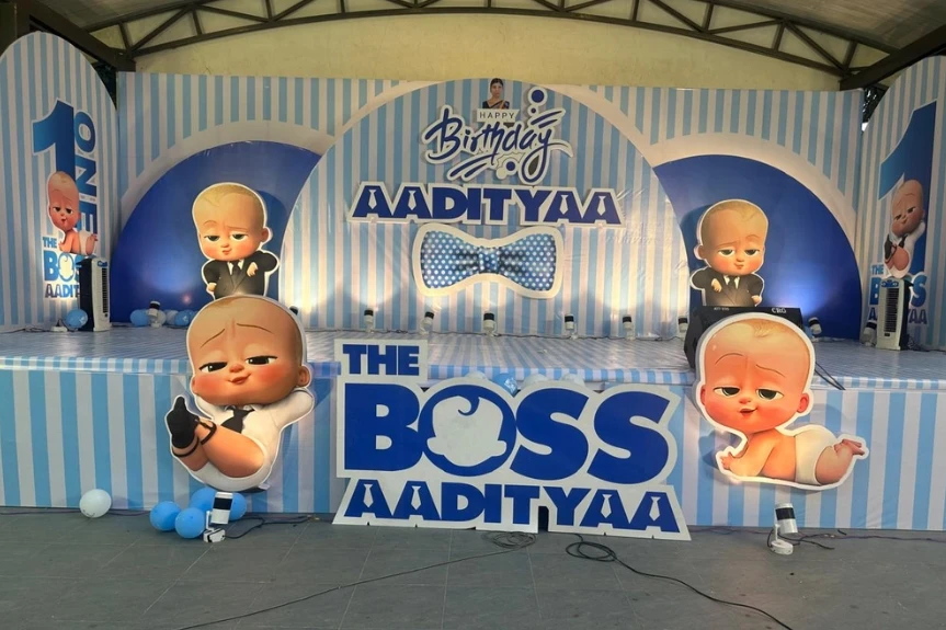 Birthday full venue decoration